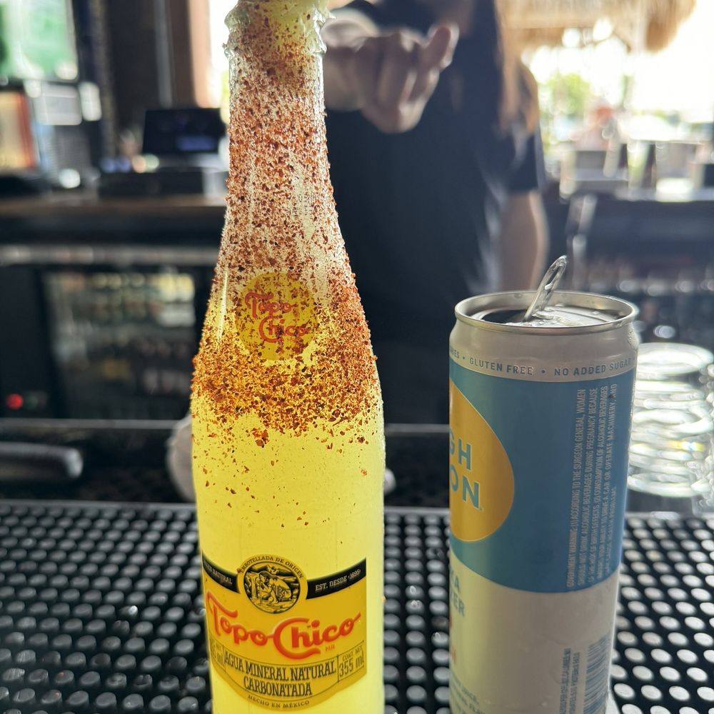 Ranch Water & Peach Highnoon
