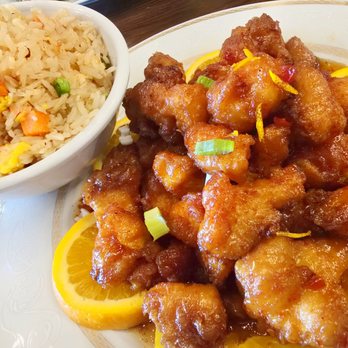 Thai Nine Restaurant - Orange Chicken and Fried Rice - Thai Near Me - Carmel, Indiana