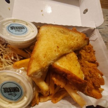 Slim Chickens - 3&3 meal.... Wings & tenders, with fries, and toast - American Near Me - Charlotte, North Carolina