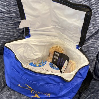 Absolute Caviar - the inside of a cooler bag - Specialty Food Near Me - Sherman Oaks, California Absolute Caviar - the inside of a cooler bag - Specialty Food Near Me - Sherman Oaks, California