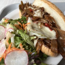 Strong Hearts Cafe - Philly Cheesesteak