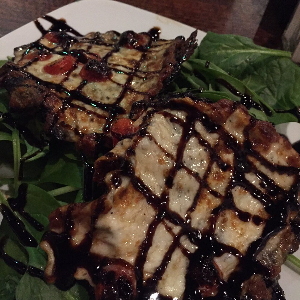 Portobello's Grill - Grilled portobello with good caprese - Cajun/Creole Near Me - Baton Rouge, Louisiana Portobello's Grill - Grilled portobello with good caprese - Cajun/Creole Near Me - Baton Rouge, Louisiana