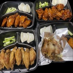 Catch 21 - Strawberry hot, lemon pepper, honey hot wings