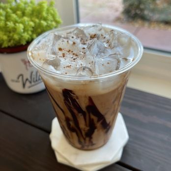 Hestia - Iced dirty chai with mocha drizzle - Coffee & Tea Near Me - King City, California Hestia - Iced dirty chai with mocha drizzle - Coffee & Tea Near Me - King City, California