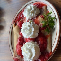 Strawberry Crepes Strawberry Crepes