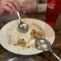 Last if bread pudding could be a fight if share it with someone else. It's delicious.