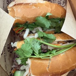 Pork banh mi Pork banh mi