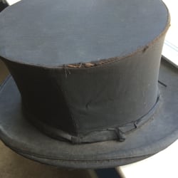 Top Hats of America - Top hat pre-restoration