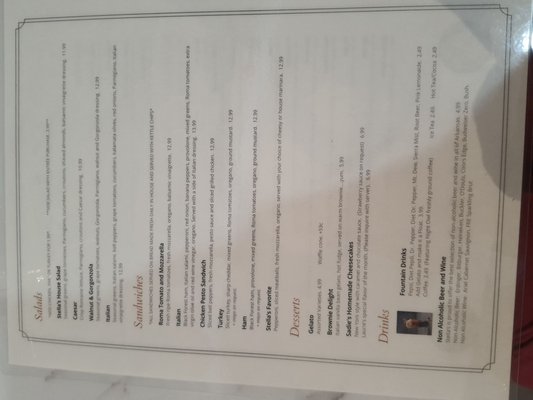 Menu photo 1 Stella's Bistro Batesville, AR
