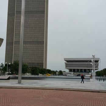 Empire State Plaza Concourse - Looking Across the Fountain at the Empire State Plaza Concourse - Landmarks & Historical Buildings Near Me Empire State Plaza Concourse - Looking Across the Fountain at the Empire State Plaza Concourse - Landmarks & Historical Buildings Near Me
