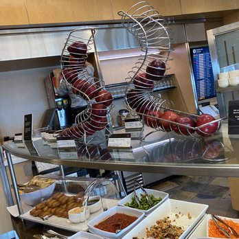 Maple Leaf Lounge - a variety of food items - Airport Lounges Near Me - Edmonton, Alberta Maple Leaf Lounge - a variety of food items - Airport Lounges Near Me - Edmonton, Alberta
