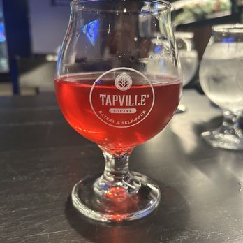 Tapville Social - Pomegranate seltzer - Desserts Near Me - Pittsburgh, Pennsylvania