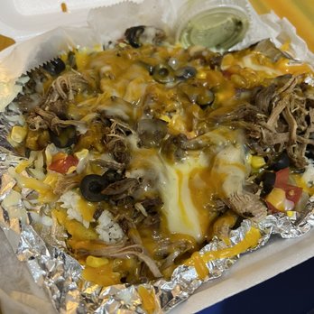 Latin Bowl Restaurant-Brandon - Toston platter with shredded pork to go. Tasty! - Caribbean Near Me - Brandon, Florida Latin Bowl Restaurant-Brandon - Toston platter with shredded pork to go. Tasty! - Caribbean Near Me - Brandon, Florida