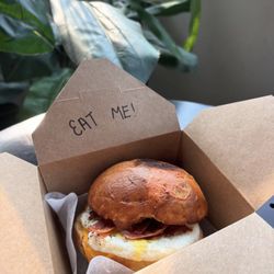 The Loft Bakeshop & Cafe - Breakfast Sandwich at the Loft