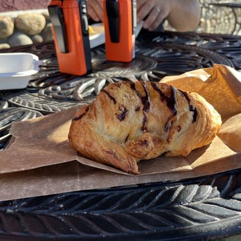 Great Basin Bakery - Chocolate ganache croissant - Bakeries Near Me - Bishop, California