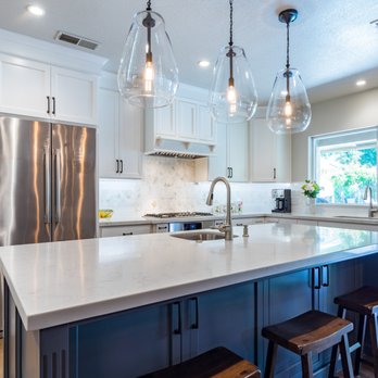 Imagine Remodeling - a kitchen with a large island - General Contractors Near Me - Fresno, California Imagine Remodeling - a kitchen with a large island - General Contractors Near Me - Fresno, California