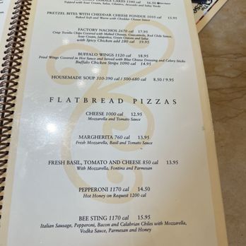 The Cheesecake Factory - Menu - New American Near Me - Tampa, Florida
