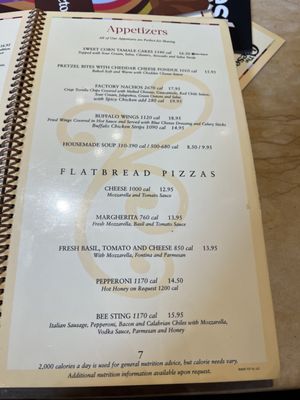 Menu photo 7 The Cheesecake Factory Tampa, FL