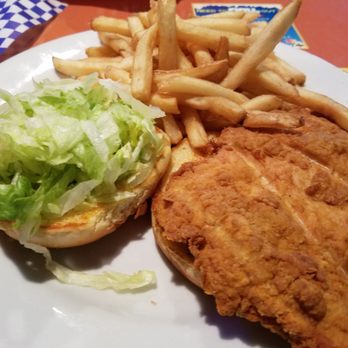 Casey Jones Grill - Pork tenderloin sandwich. Not a huge fan of this one. - Pubs Near Me - Phoenix, Arizona Casey Jones Grill - Pork tenderloin sandwich. Not a huge fan of this one. - Pubs Near Me - Phoenix, Arizona