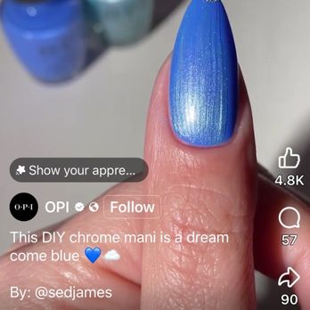 Top Spa N Nails - The prettiest blue combo - Nail Salons Near Me - Torrance, California Top Spa N Nails - The prettiest blue combo - Nail Salons Near Me - Torrance, California