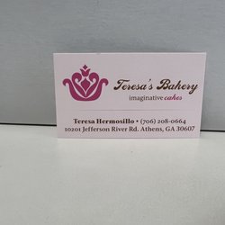 Teresa's Bakery - Business card