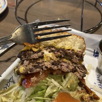 The Salt Line - Very small burger for $20 - Seafood Near Me - Washington, DC, District of Columbia