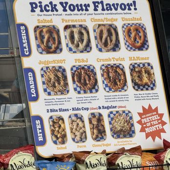 The Knot Shop - Menu - Pretzels Near Me - Kearney, Nebraska The Knot Shop - Menu - Pretzels Near Me - Kearney, Nebraska