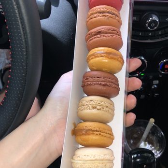 Atelier Monnier - Pinecrest - Guava, coconut, raspberry, hazelnut, chocolate, caramel, vanilla and coffee macarons! - Bakeries Near Me - Pinecrest, Florida