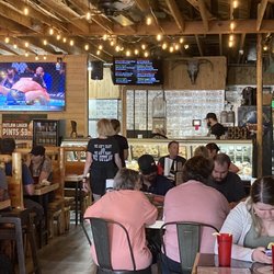 Outlaw BBQ - The interior of the restaurant.