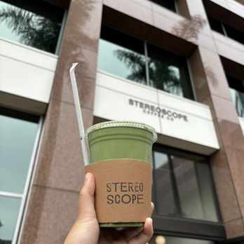 Stereoscope - Nakama matcha latte - Coffee Roasteries Near Me - Newport Beach, California Stereoscope - Nakama matcha latte - Coffee Roasteries Near Me - Newport Beach, California
