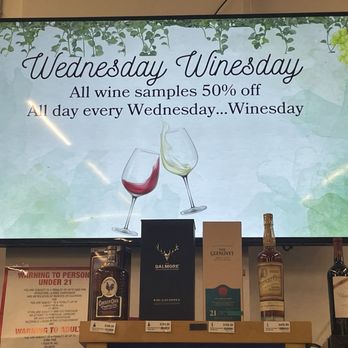 Bottles & Barrels - a display of wine samples - Beer, Wine & Spirits Near Me - Omaha, Nebraska