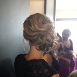 The Hair District Collective Burnsville - Bridal updo by Sindy