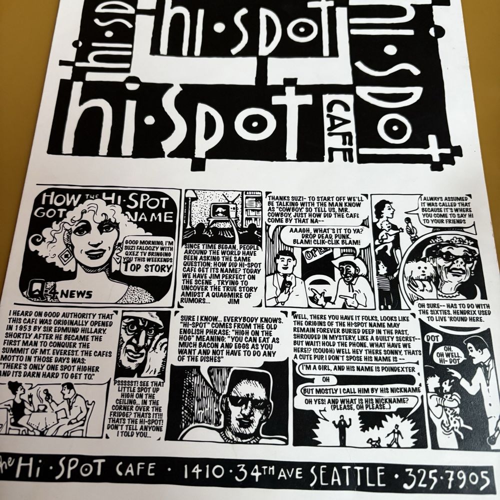 Hi Spot Cafe - Menu - New American Near Me - Seattle, Washington Hi Spot Cafe - Menu - New American Near Me - Seattle, Washington