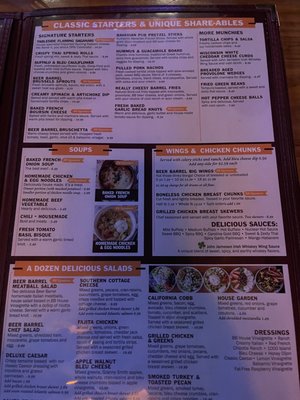 Menu photo 3 Beer Barrel Pizza and Grill Maumee, OH Menu photo 3 Beer Barrel Pizza and Grill Maumee, OH