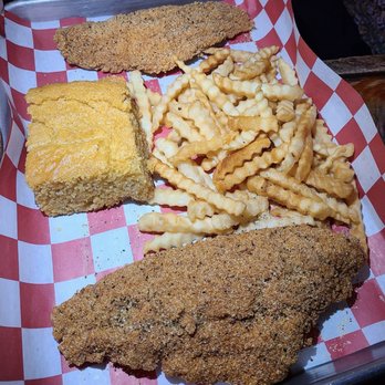 Kingston Mines - Fried Catfish Meal (Lemon Garlic) - Jazz & Blues Near Me - Chicago, Illinois