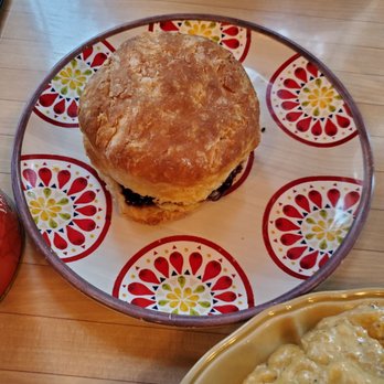 Seattle Biscuit Company - Biscuit with butter and jam - Food Trucks Near Me - Seattle, Washington