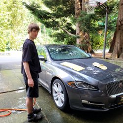 West Coast Auto Sales Center - In my Portland driveway after getting it off the carrier.