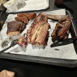 The Smoke Ring Tex-Mex BBQ - Brisket, chicken, sausage, beef rib