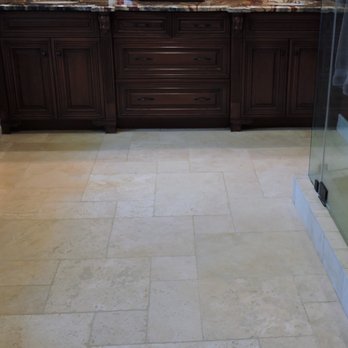 ACT I Carpet & Tile Cleaning - Travertine in Master Bath - Carpet Cleaning Near Me - San Clemente, California