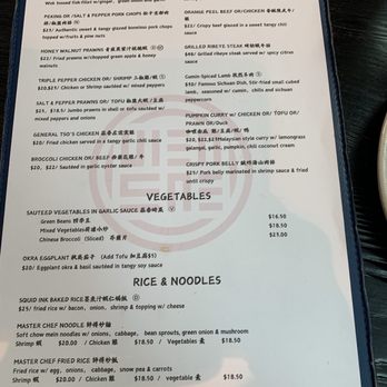 Vivienne's Bistro - Menu - Asian Fusion Near Me - Seattle, Washington