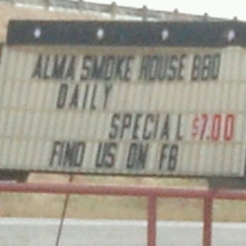 Alma Smokehouse BBQ - Barbeque Near Me - Ennis, Texas