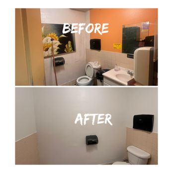 K&A Drywall - Before and after drywall repairs and paint - Stucco Services Near Me K&A Drywall - Before and after drywall repairs and paint - Stucco Services Near Me