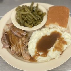 Martha's Restaurant - Pork Roast plate special