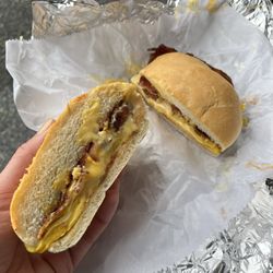 Giannella's Subs - Bacon, Egg and Cheese Sandwich