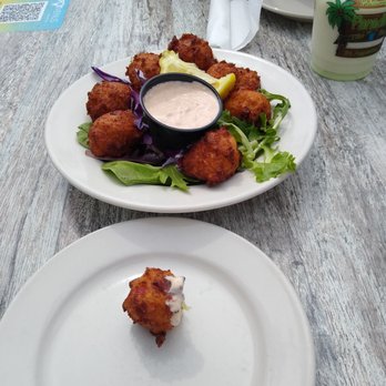 Beaches at Vilano - Conch fritters - Seafood Near Me - St. Augustine, Florida Beaches at Vilano - Conch fritters - Seafood Near Me - St. Augustine, Florida