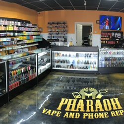 Pharaoh Smoke Vape & Phone repair - A huge selection of premium E-juices and vapes