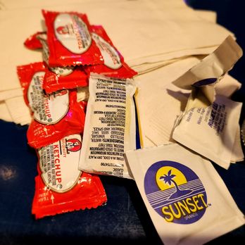 For The Win - Ketchup and hand wipes - Burgers Near Me - Glendale, California