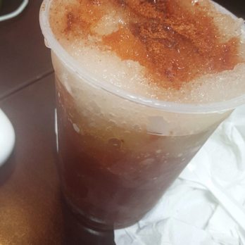 Guadalajara Nieves y Cafe - a drink in a plastic cup - Latin American Near Me - Salinas, California Guadalajara Nieves y Cafe - a drink in a plastic cup - Latin American Near Me - Salinas, California