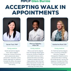 Maryland Primary Care Physicians - Glen Burnie - Our Glen Burnie office offers same-day, walk-in appointments for existing MPCP patients!