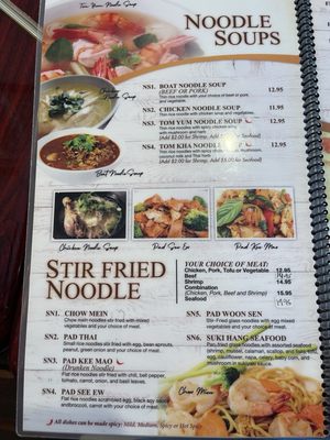 Menu photo 6 Pattaya Thai San Bernardino, CA